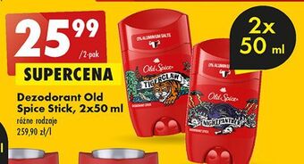 Biedronka Dezodorant old spice tigerclaw oferta