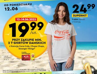 Biedronka T-shirt chupa-chups oferta
