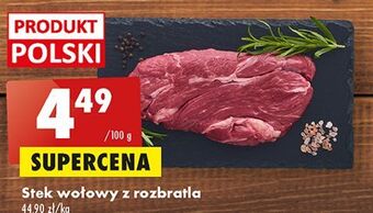 Biedronka Stek wołowy z rozbratla oferta