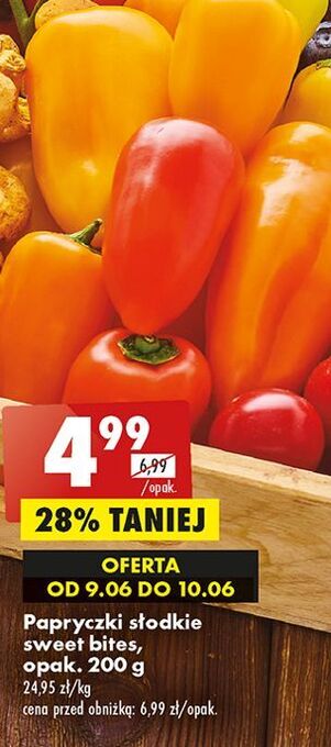 Biedronka Papryka sweet bite oferta