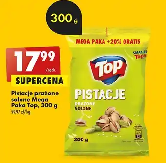 Biedronka Pistacje prażone solone top oferta