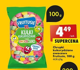 Biedronka Chrupki kukurydziane owocowe fruitusie oferta