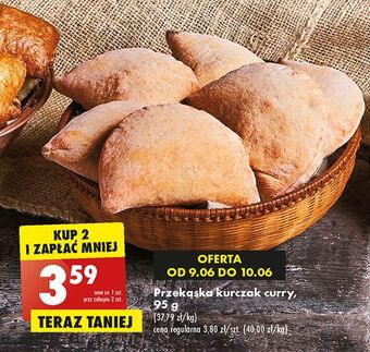 Biedronka Przekąska z kurczakiem i curry oferta