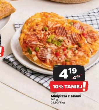 Netto Minipizza z salami oferta