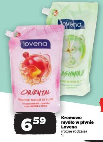 Netto Kremowe mydło w płynie lovena oferta