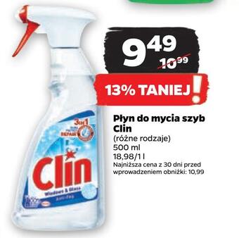 Netto Płyn do mycia szyb clin oferta