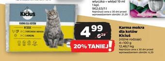 Netto Karma mokra dla kotów kiciuś oferta