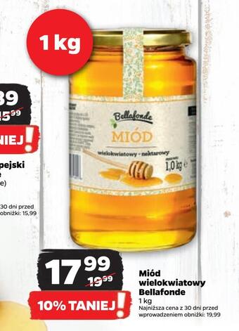 Netto Miód wielokwiatowy bellafonde oferta