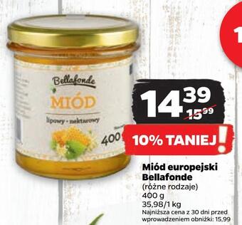 Netto Miód europejski bellafonde oferta