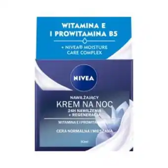 Jaśmin Nivea moisture care complex krem do twarzy 50ml noc cera normalna oferta