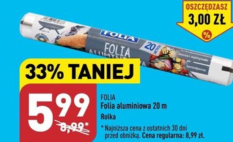 ALDI Folia aluminiowa oferta