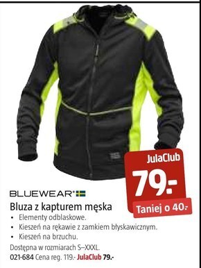 Jula Bluza męska bluewear oferta