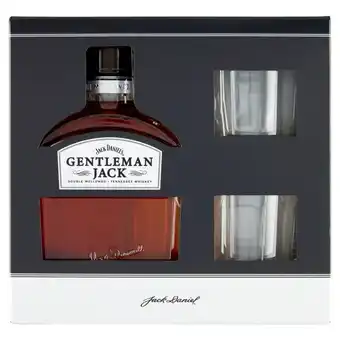 Al.Capone Jack daniel's gentleman jack whiskey 700 ml + 2 szklanki oferta