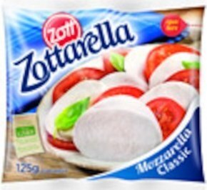 TomiMarkt Zott zottarella ser mozzarella classic 125 g oferta