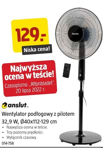 Jula Wentylator oferta