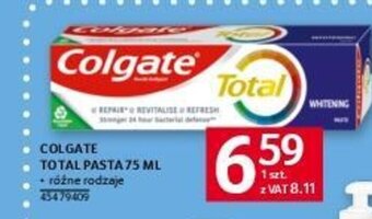 Selgros COLGATE TOTAL PASTA 75 ML oferta