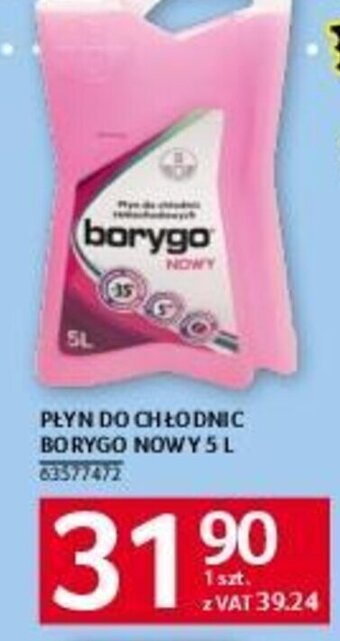 Selgros PŁYN DO CHŁODNIC BORYGO NOWY 5 L oferta