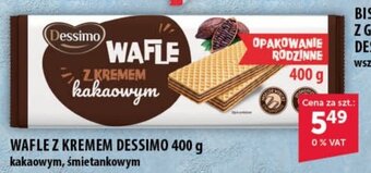 Eurocash WAFLE Z KREMEM DESSIMO 400 g oferta