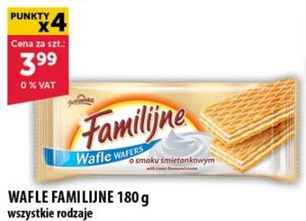 Eurocash WAFLE FAMILIJNE 180 g oferta
