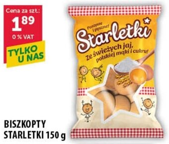 Eurocash BISZKOPTY STARLETKI 150 g oferta