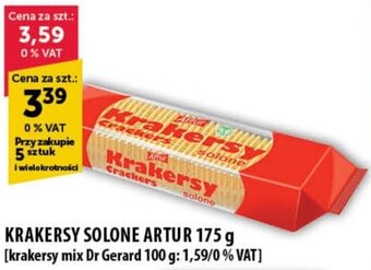 Eurocash KRAKERSY SOLONE ARTUR 175 g oferta