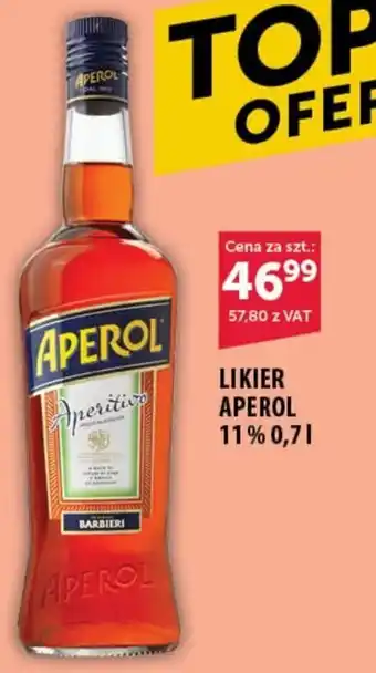 Eurocash LIKIER APEROL 11% 700 ml oferta