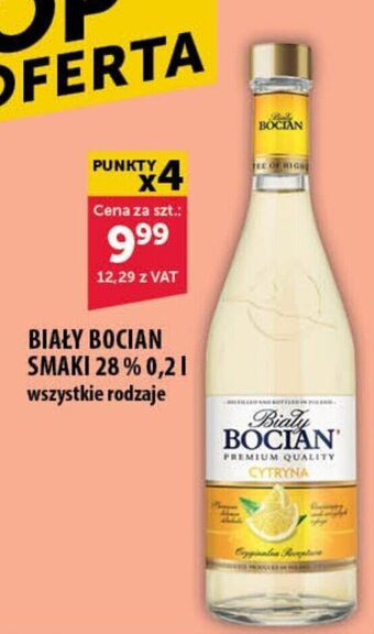Eurocash BIAŁY BOCIAN SMAKI 28 % 0,2 l oferta