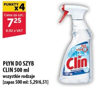Eurocash PŁYN DO SZYB CLIN 500 ml oferta