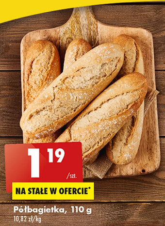 Biedronka Półbagietka, 110 g oferta