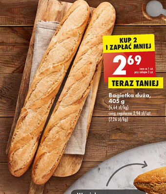 Bagietka duża, 405 g