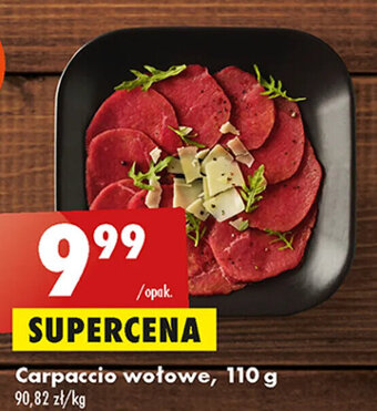 Biedronka Carpaccio wołowe, 110 g oferta