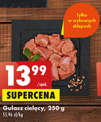 Biedronka Gulasz cielęcy, 250 g oferta