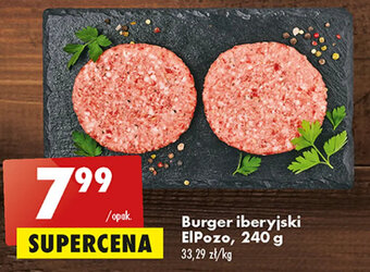 Biedronka Burger iberyjski ElPozo, 240 g oferta