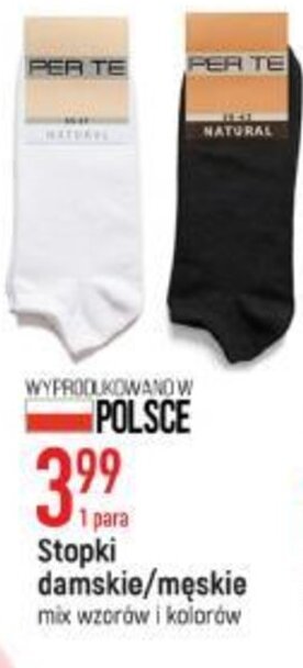 E.Leclerc Stopki damskie/męskie 1 para oferta