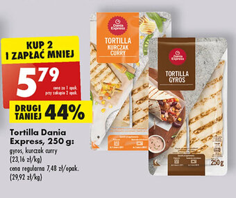 Biedronka Tortilla Dania Express, 250 g oferta
