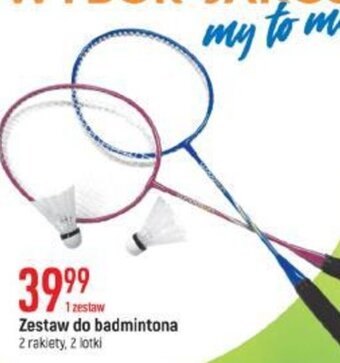 E.Leclerc Zestaw do badmintona 2 rakiety, 2 lotki oferta
