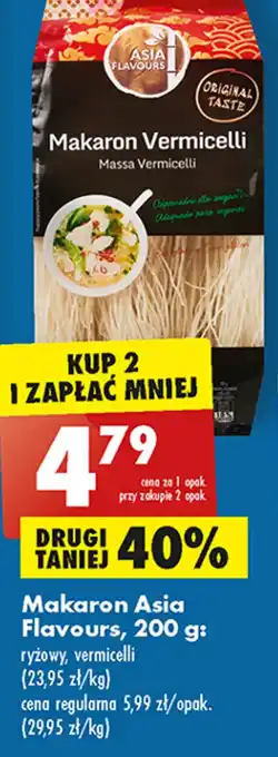 Biedronka Makaron Asia Flavours, 200 g: ryżowy, vermicelli oferta