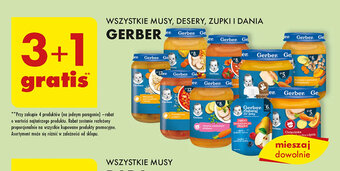 Biedronka WSZYSTKIE MUSY, DESERY, ZUPKI I DANIA GERBER oferta