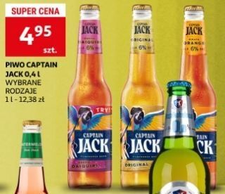 Auchan Piwo captain jack exotic daiquiri oferta