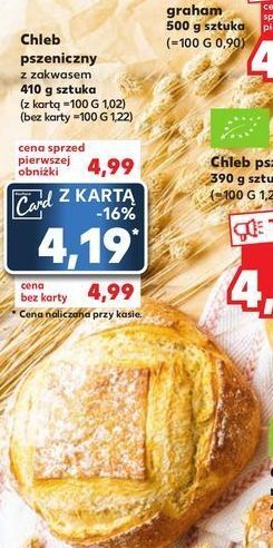 Kaufland Chleb pszeniczny z zakwasem oferta