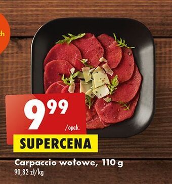 Biedronka Carpaccio wołowe oferta