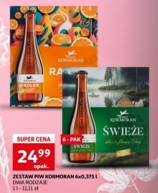 Auchan Piwo kormoran radler gorzka pomarańcza oferta