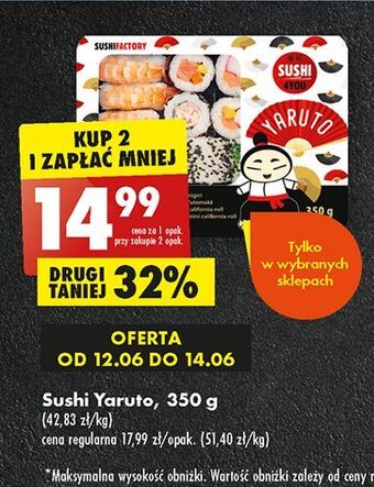 Biedronka Sushi yaruto 4you oferta