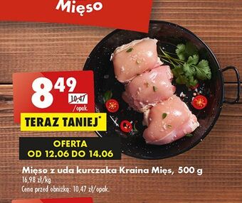 Biedronka Mięso z uda kurczaka kraina mięs oferta