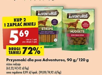Biedronka Nuggets o smaku dzika purina adventuros oferta