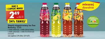 Biedronka Napój o smaku zielonej herbaty remsey ice tea oferta