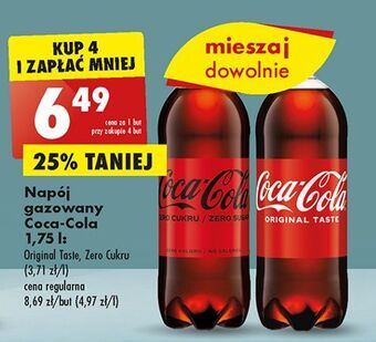 Biedronka Napój coca-cola oferta