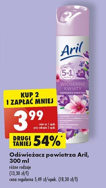 Biedronka Odświeżacz powietrza wiosenne kwiaty aril oferta