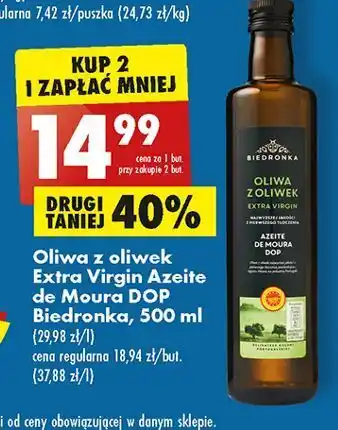 Biedronka Oliwa z oliwek extra virgin azeite de moura dop biedronka oferta