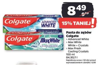 Netto Pasta do zębów colgate advanced white oferta